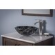 preview thumbnail 5 of 3, Novatto Eclipse Brushed-nickel Brass Waterfall Vessel Faucet
