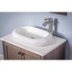 preview thumbnail 4 of 3, Novatto Eclipse Brushed-nickel Brass Waterfall Vessel Faucet