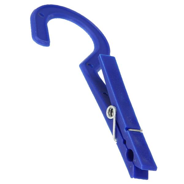 Household Essentials 04716 Blue Plastic Clothespins 6 Count Bed Bath