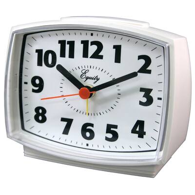 Equity 33100 4 " Electric Analog Alarm Clock