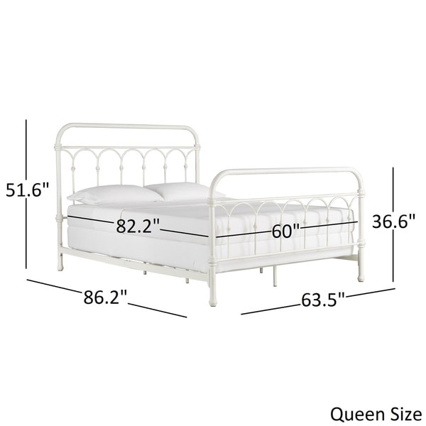 Mercer Casted Knot Metal Bed by iNSPIRE Q Classic