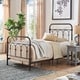 preview thumbnail 6 of 18, Mercer Casted Knot Metal Bed by iNSPIRE Q Classic