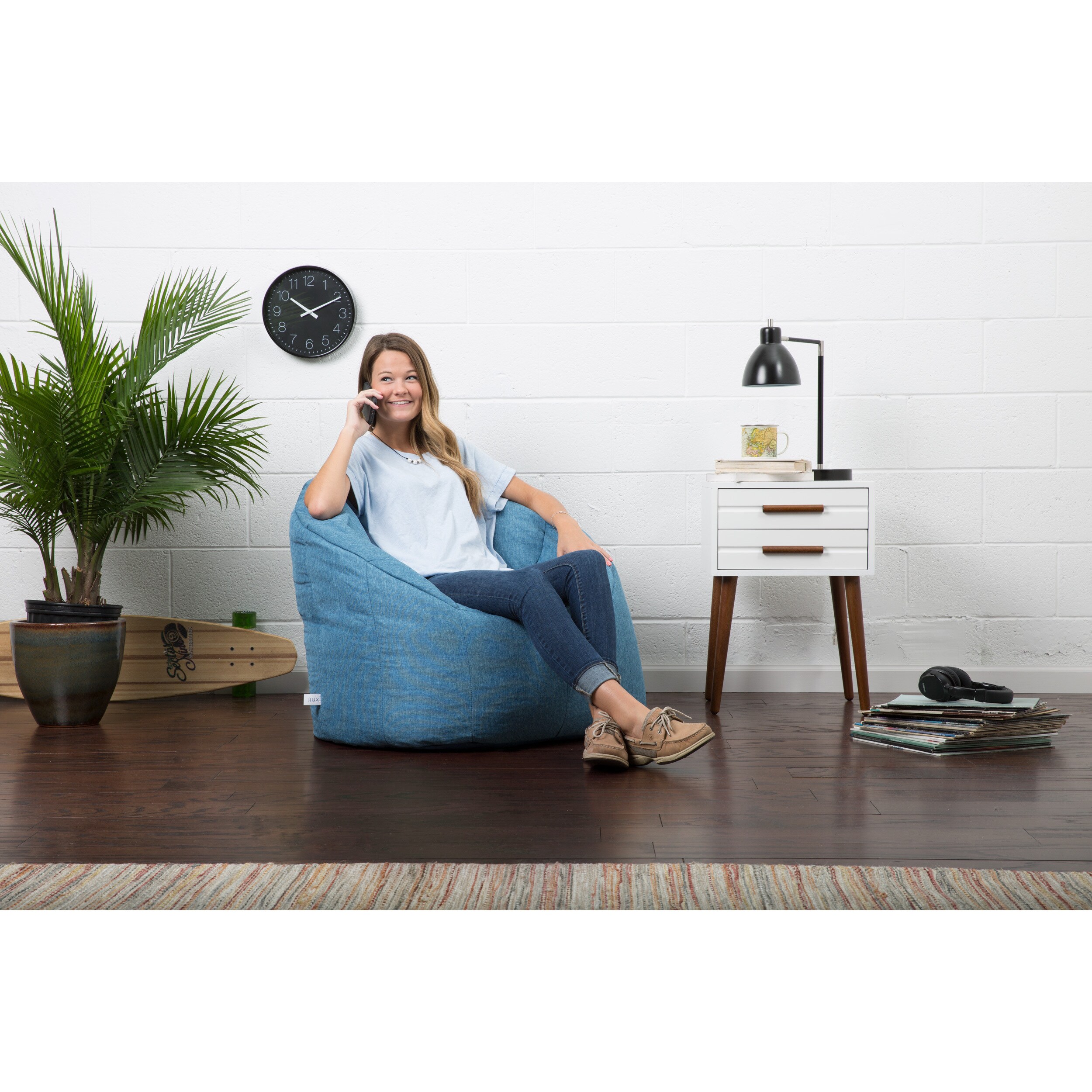 Big Joe Lux Union Milano Bean Bag Chair, Multiple Colors | eBay