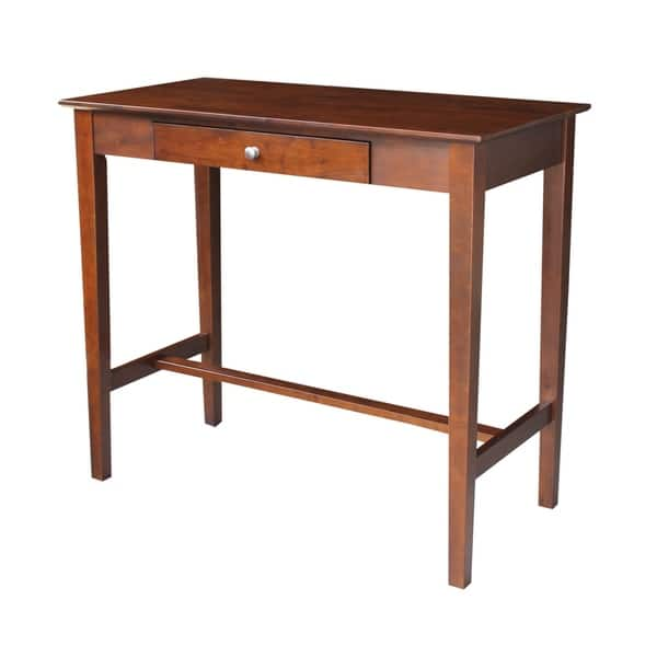 Shop Brown Wood Standing Desk Free Shipping Today Overstock