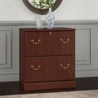 Bush Business Furniture Filing Cabinets File Storage Online At Bush Furniture Saratoga Lateral File Cabinet In Harvest Cherry