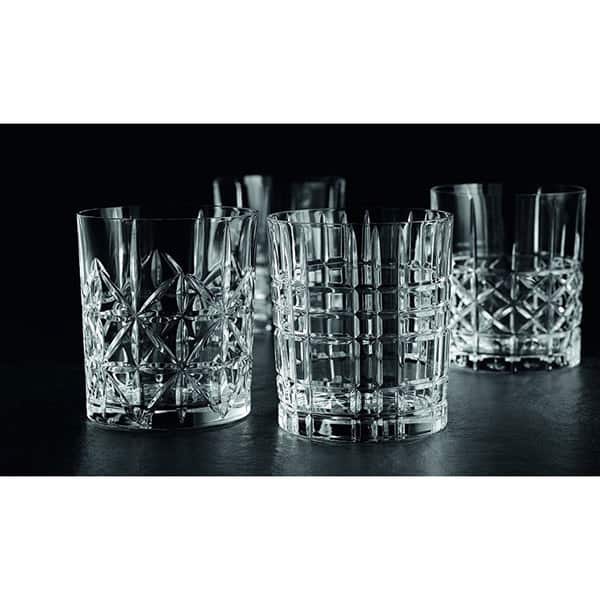 Nachtmann Square Whiskey Glasses, Set of 4