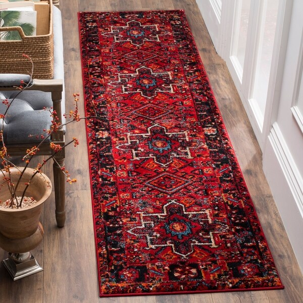 Shop Safavieh Vintage Hamadan Traditional Red/ Multi ...