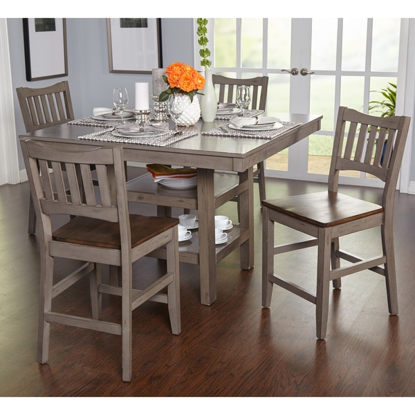 Shop Simple Living Simon Counter Height 5 piece Dining Set  