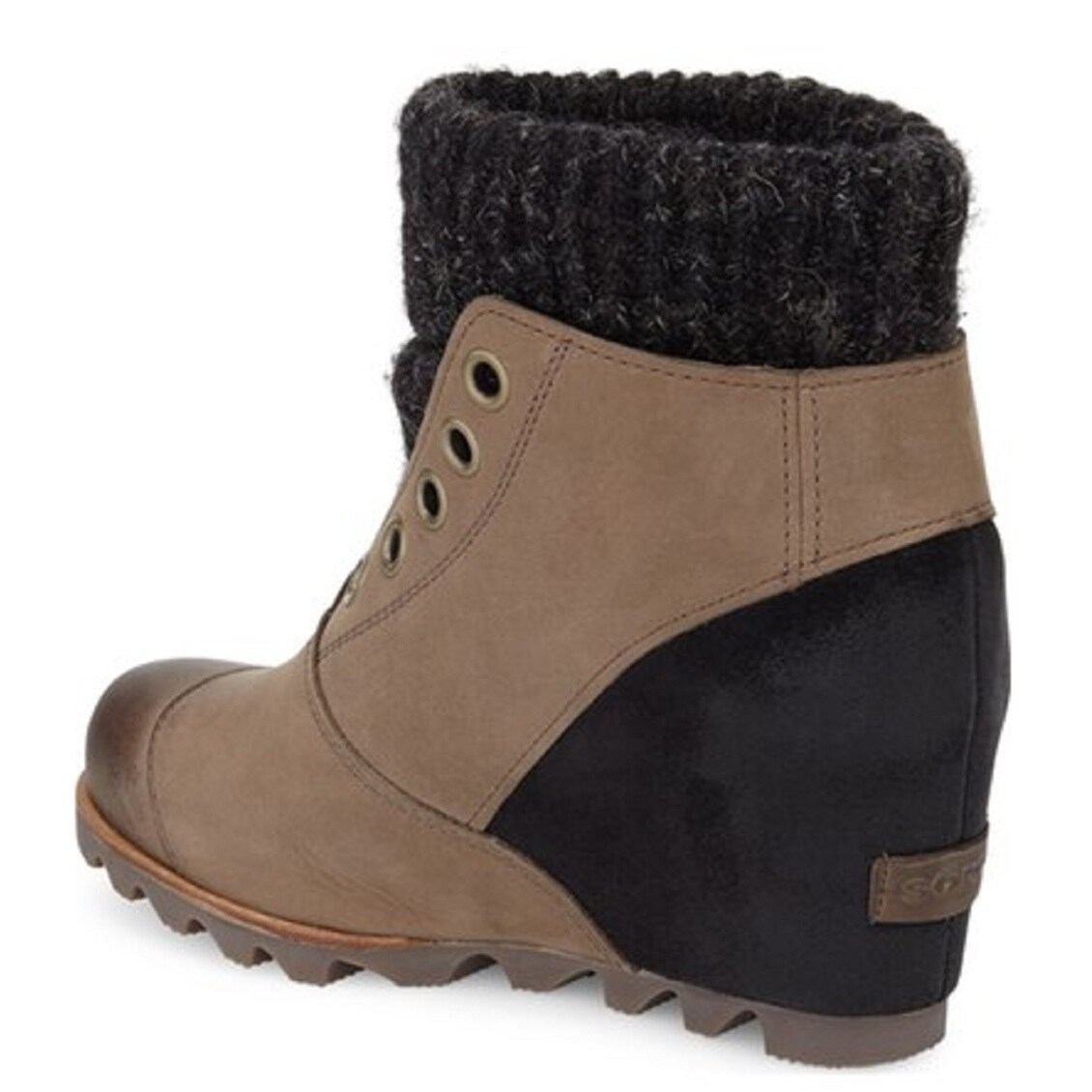 sorel sweater wedge boot