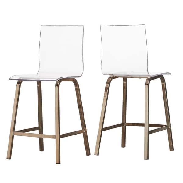 Miles Clear Acrylic Swivel High Back Bar Stools With Miles Clear Acrylic Swivel High Back Bar Stools With