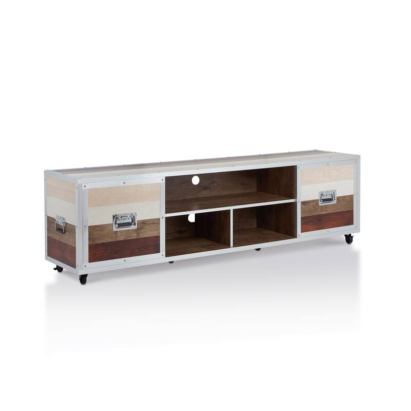 Yed Urban 70-inch Metal Multi-functional Storage TV Console by Furniture of America