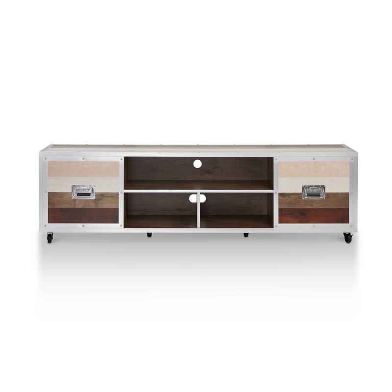 Yed Urban 70-inch Metal Multi-functional Storage TV Console by Furniture of America