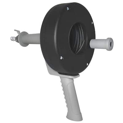 Cobra Plumbing 1/4" X 25' Power Drain Clearing Drum Auger