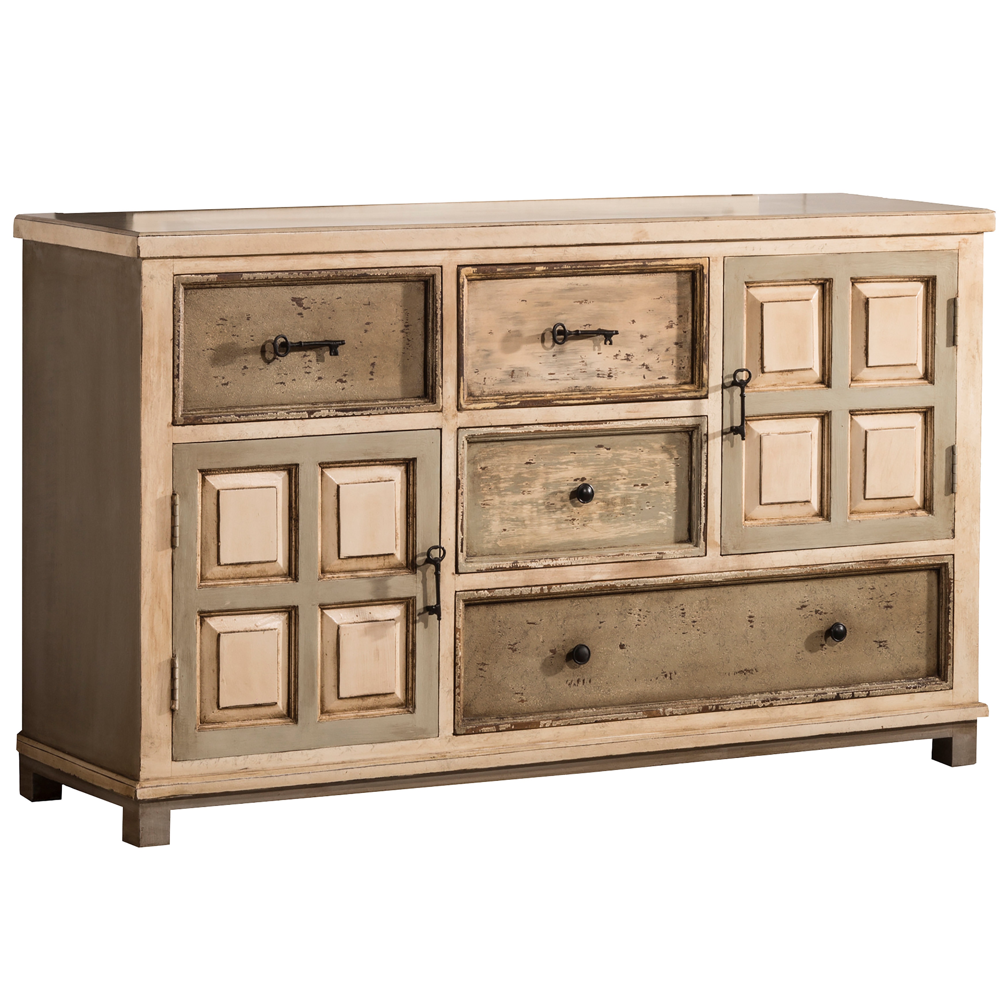 Hillsdale Larose White Mango Wood Dresser Overstock 12958816