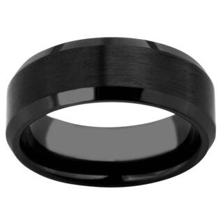 Ceramic Wedding Rings For Less Men S Black Ceramic Band