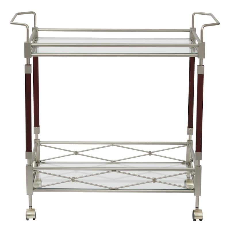 Silver Orchid Rita Serving Cart