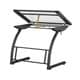 preview thumbnail 9 of 13, Studio Designs Triflex Metal and Glass Drawing Table Height Adjustable