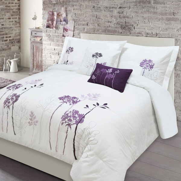 Adrien Lewis - Alegra 5pc Embroidered Comforter Set