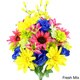 preview thumbnail 2 of 6, 36 Stems Artificial New Dahlia, Sunflower, Peony, Hydrangea Mixed Flower Bush with Greenery