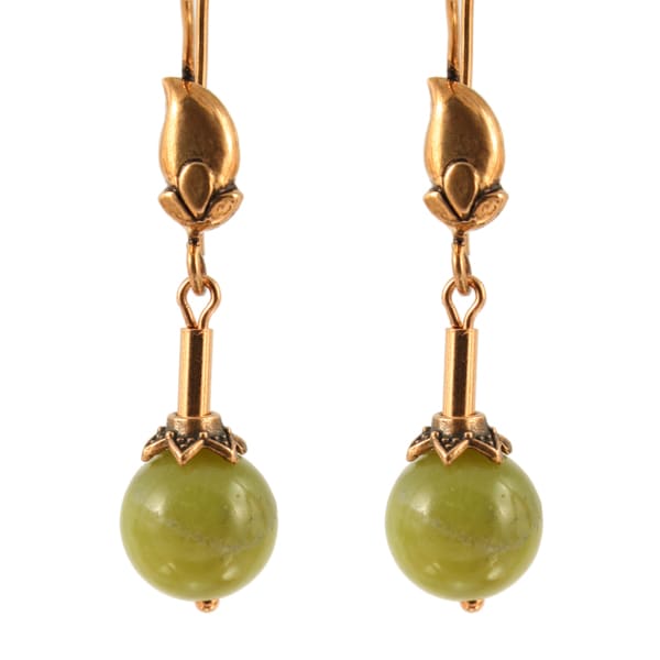 Boho Tribal Flower Earrings PHORA BELL Earrings ~ Gold Brass /& Sterling Silver Ear Weights Tunnel Earrings ~ Nautia Collection