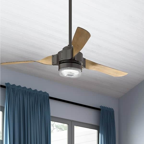 Shop Hunter Fan Apache Bronze 54 Inch Wi Fi Ceiling Fan