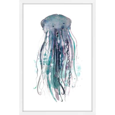 Marmont Hill - 'Tentacles III' Framed Painting Print - Multi-Color