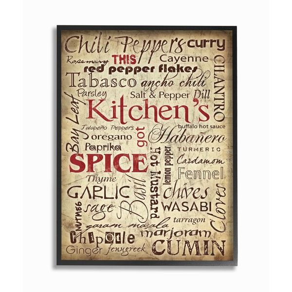 Kitchen Es Typography Framed Giclee Texturized Art On Kitchen Es Typography Framed Giclee Texturized Art On Free Shipping Orders Over 45 12983528