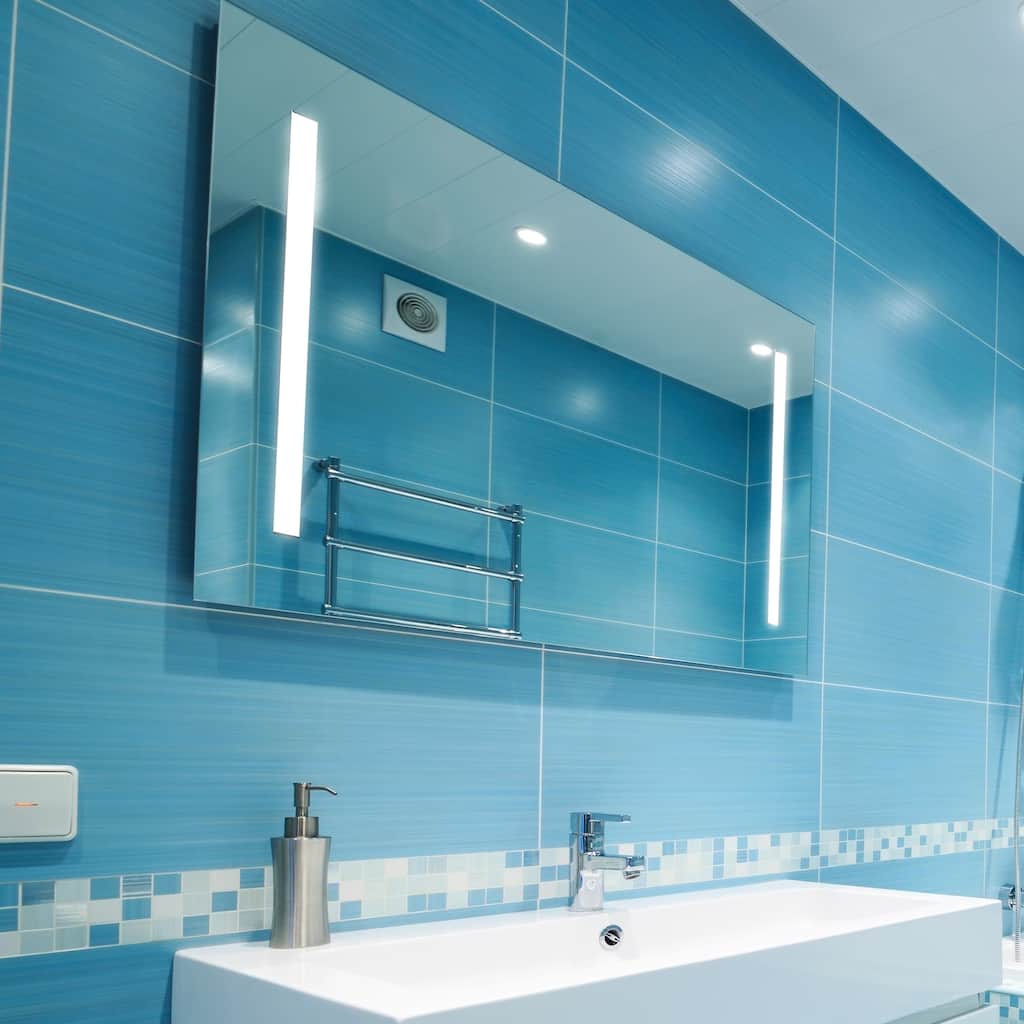 Dyconn Faucet Catella Wall-mounted Vanity Bathroom LED Backlit Mirror - Clear