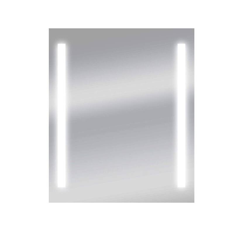 Dyconn Faucet Catella Wall-mounted Vanity Bathroom LED Backlit Mirror - Clear