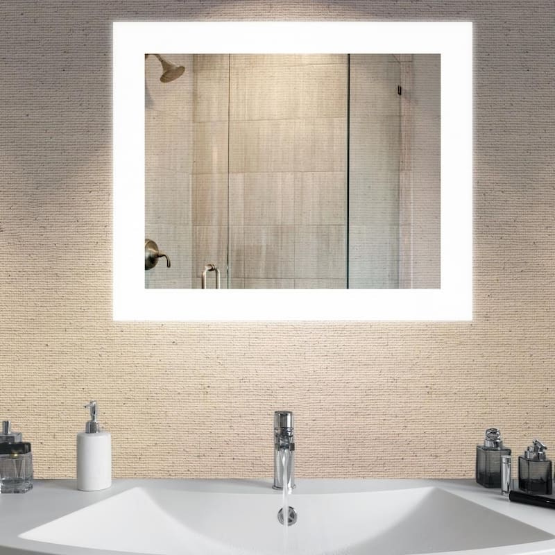Dyconn Faucet Royal Clear Wall-mounted Vanity Bathroom LED Mirror