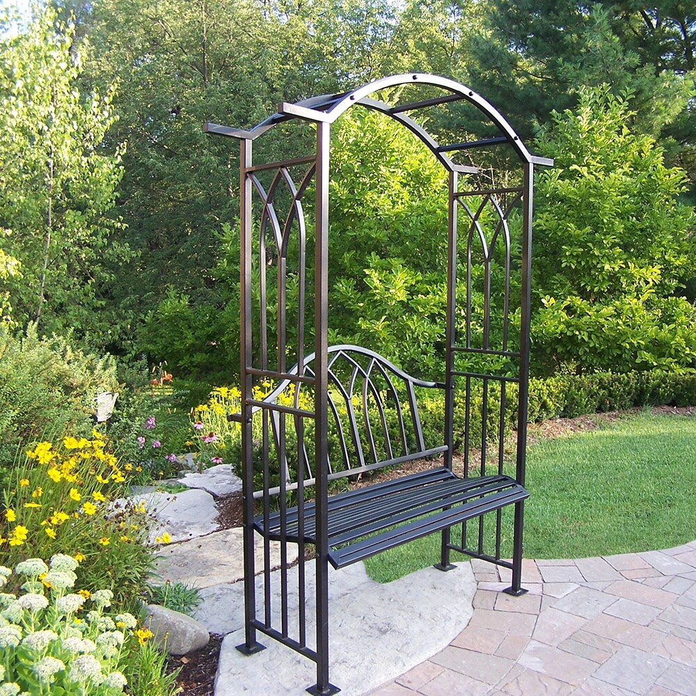 Shop London Arbor With Bench Free Shipping Today Overstock