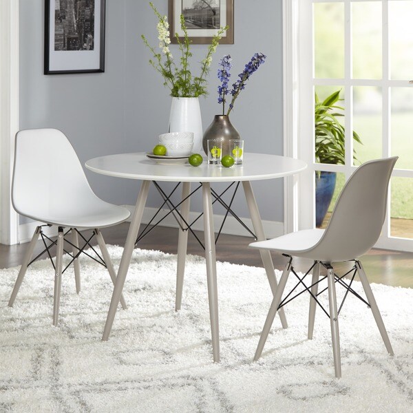 modern 4 seater dining table design with glass top