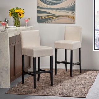Lopez 30-inch Fabric Barstool (Set of 2) by Christopher Knight Home