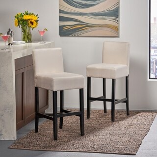 Lopez 30-inch Fabric Barstool (Set of 2) by Christopher Knight Home