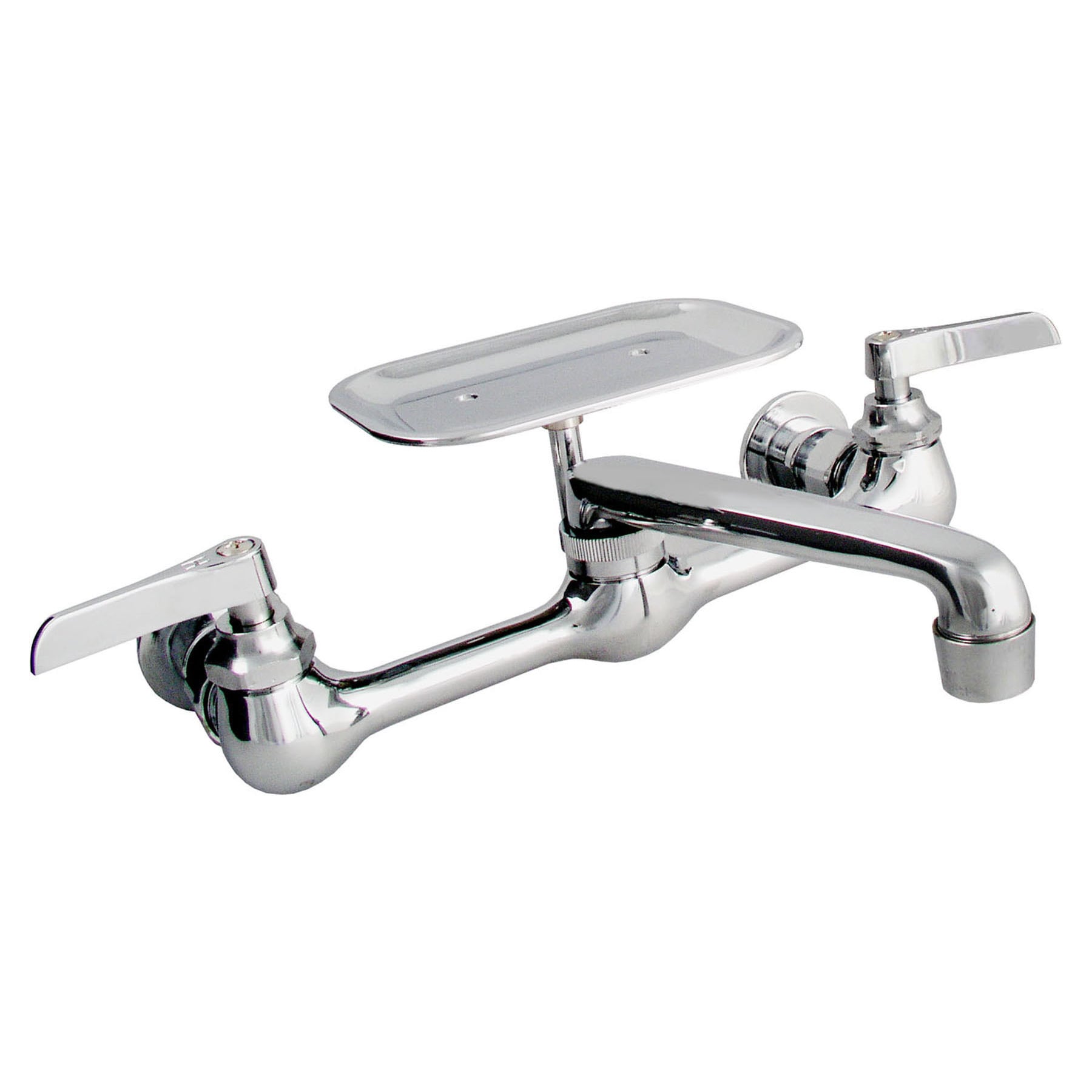 Shop Ldr 011 5400 Two Handle Wall Mount Faucet With Soap Dish