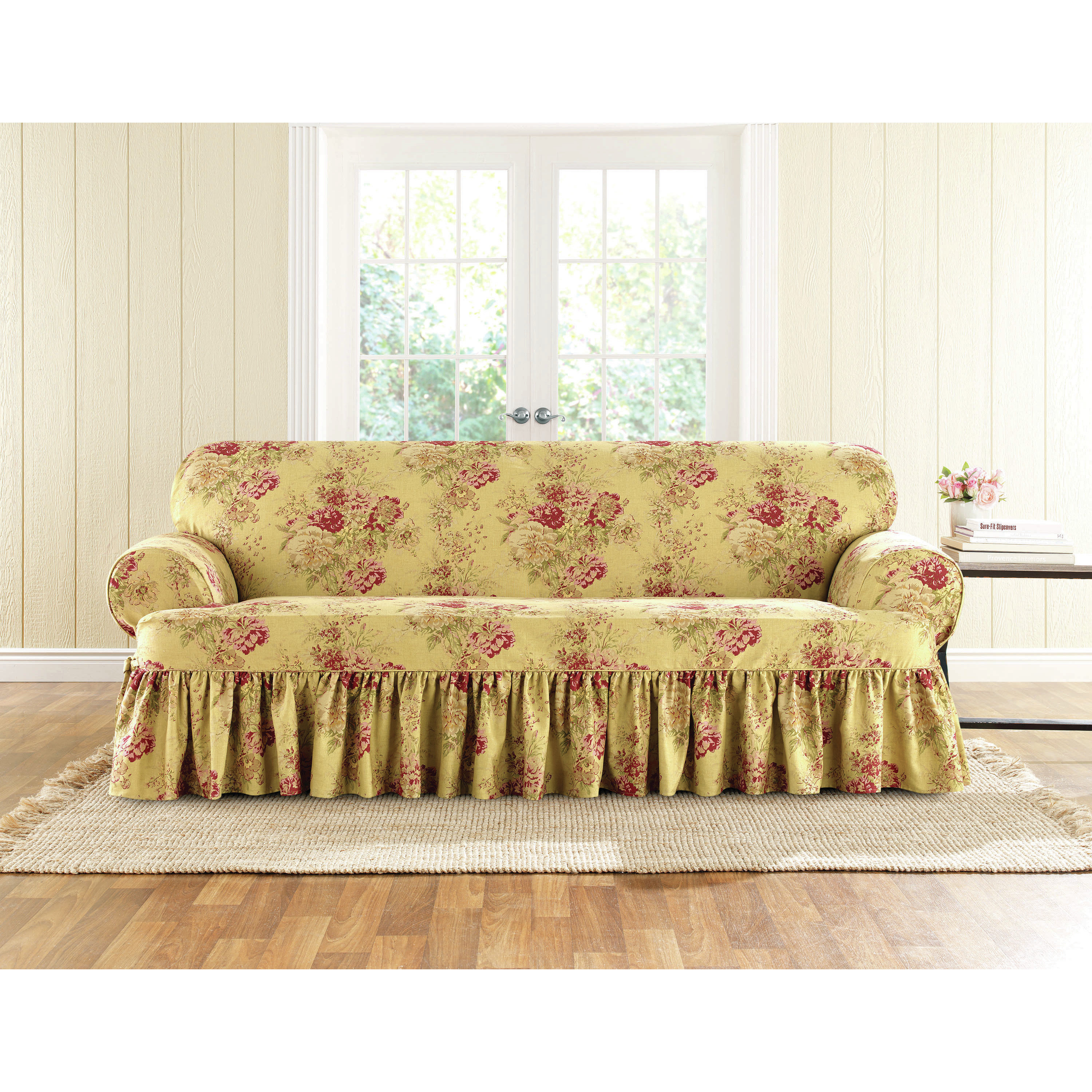 waverly ballad bouquet slipcover