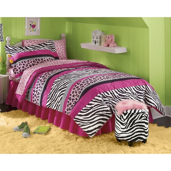 Queen of the Jungle 8-piece Bed in a Bag with Sheet Set