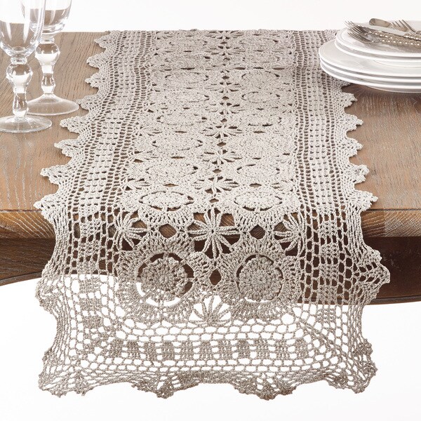 Crochet Design Cotton Table Runner On Free Shipping Crochet Design Cotton Table Runner