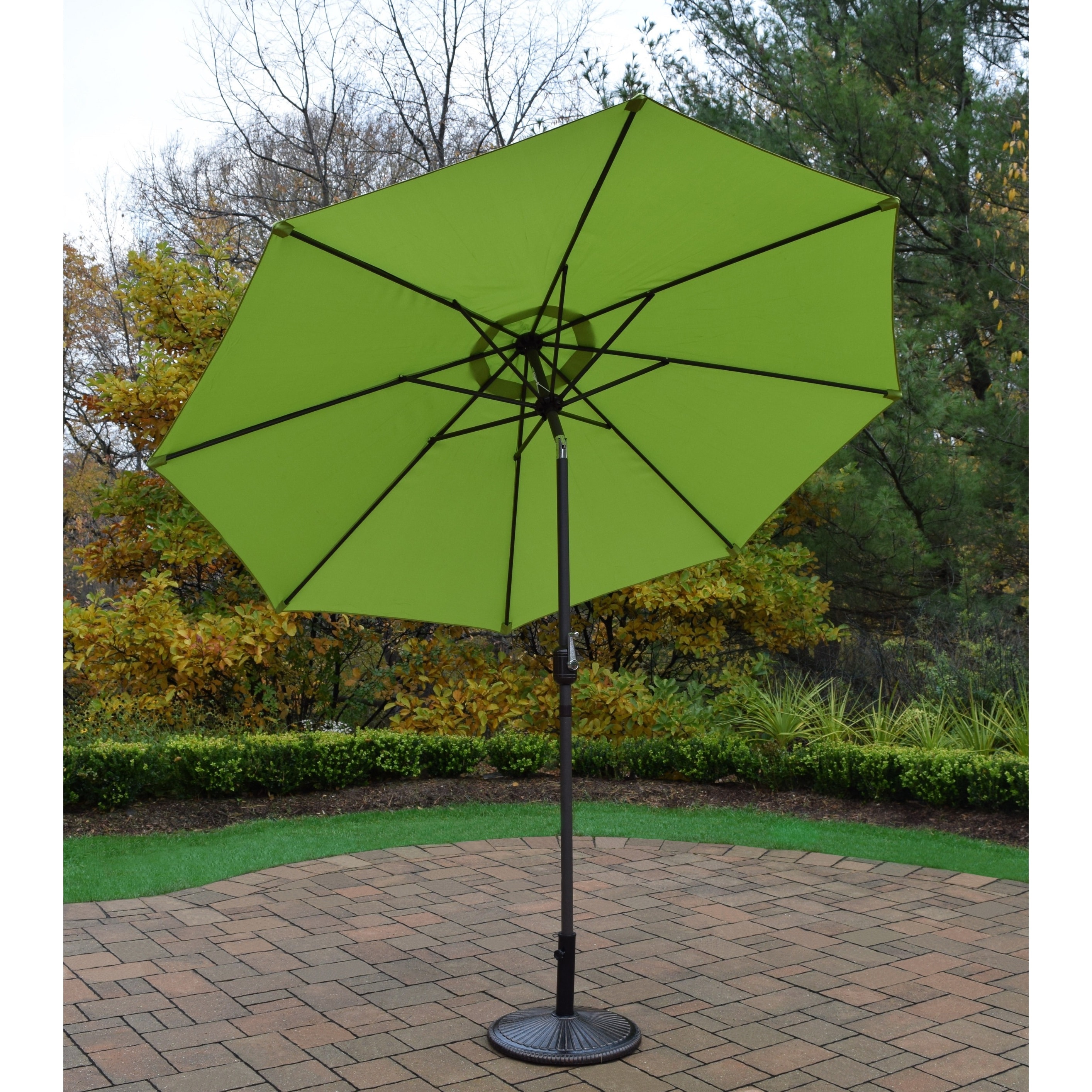 cantilever patio umbrella white PURPLE LEAF 9' x 11.5' All-Day Shade Control 13x10 ft Aluminum Double deck Available in multiple vibrant Fabric Size (ft):7.5