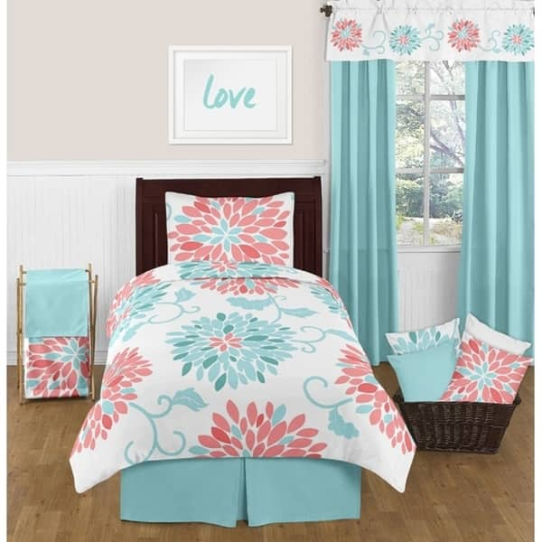 slide 2 of 3, Sweet Jojo Designs Emma Twin 4-piece Comforter Set