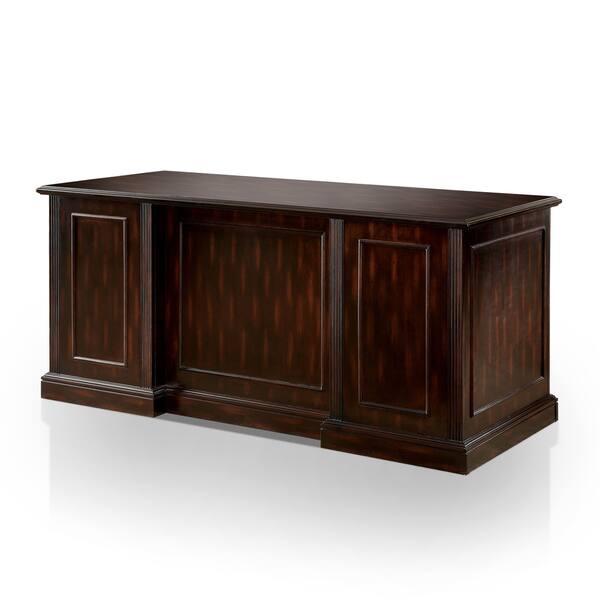 Shop Furniture Of America Rame Transitional Cherry 66 Inch