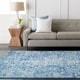 preview thumbnail 42 of 66, Livabliss Esther Vintage Traditional Area Rug 5' 3" x 7' 3" - Blue/Ivory