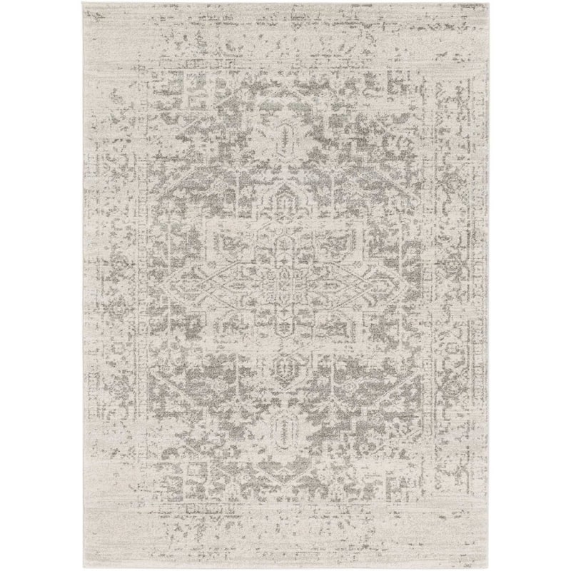 Artistic Weavers Esther Vintage Traditional Area Rug - 5'3" x 7'3" - Grey