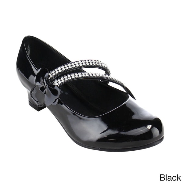 black jelly pumps