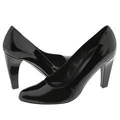 Vaneli Sarah Black Blazon Patent Pumps/Heels