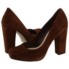 Nine West Mane Brown Suede Pumps/Heels