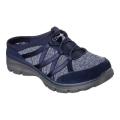 Women's Skechers Relaxed Fit Easy Going Rolling Sneaker Clog Navy