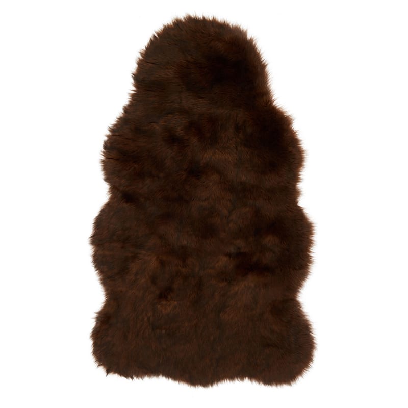 Alexander Home Faux Fur Two-toned Textured Shag Rug