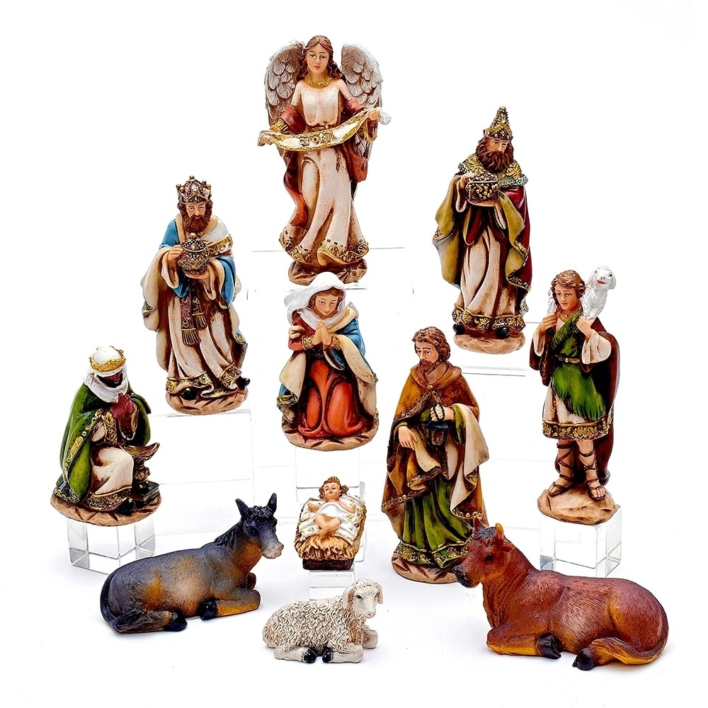 Kurt Adler 6-Inch Nativity Set with 11 Figures - Bed Bath & Beyond