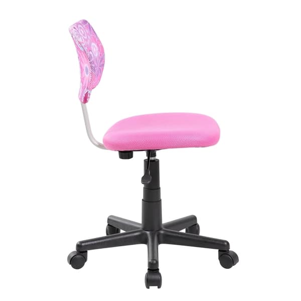 Shop Adjustable Pink Mesh Kids Desk Chair Overstock 13001097
